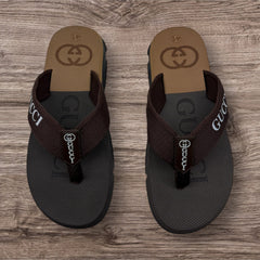 New Gucci Extra Soft Brown   Flip Flop Slipper