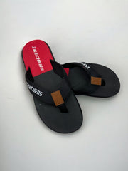 New Skecher Extra Soft Red Black Flip Flop Slipper