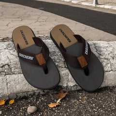 New Skecher Extra Soft Brown Flip Flop Slipper