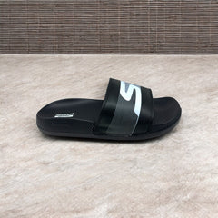 Skechers Black Hyper Burst Slide