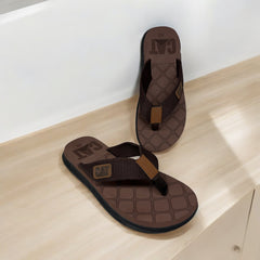 New C-A-T Premium Extra Soft Brown Flip Flop Slipper