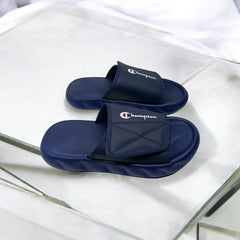 Champion Blue Adjust Soft & Comfortable Slides