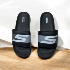 Skechers Black Hyper Burst Slide