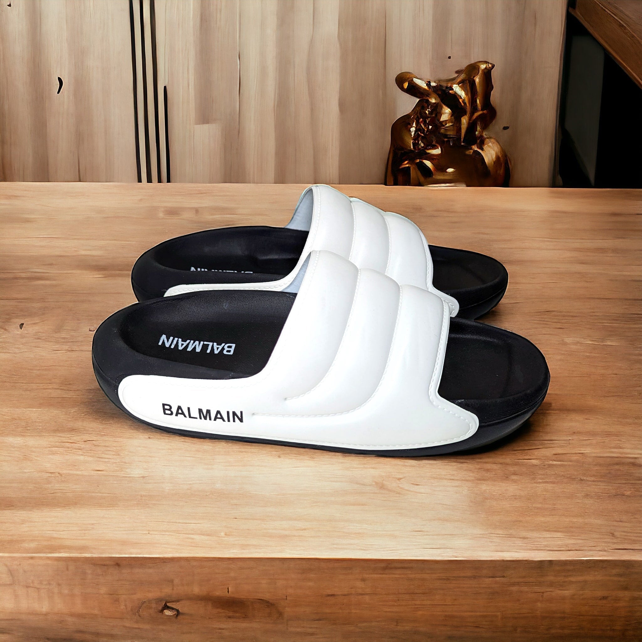 Original White & Black Balmain Slider OB-694