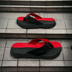 New C-A-T Extra Soft Black Red Flip Flop Slipper  CS-6500