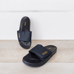 Navy Blue  Vans Slides ( VN-09 )